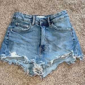 Jean shorts